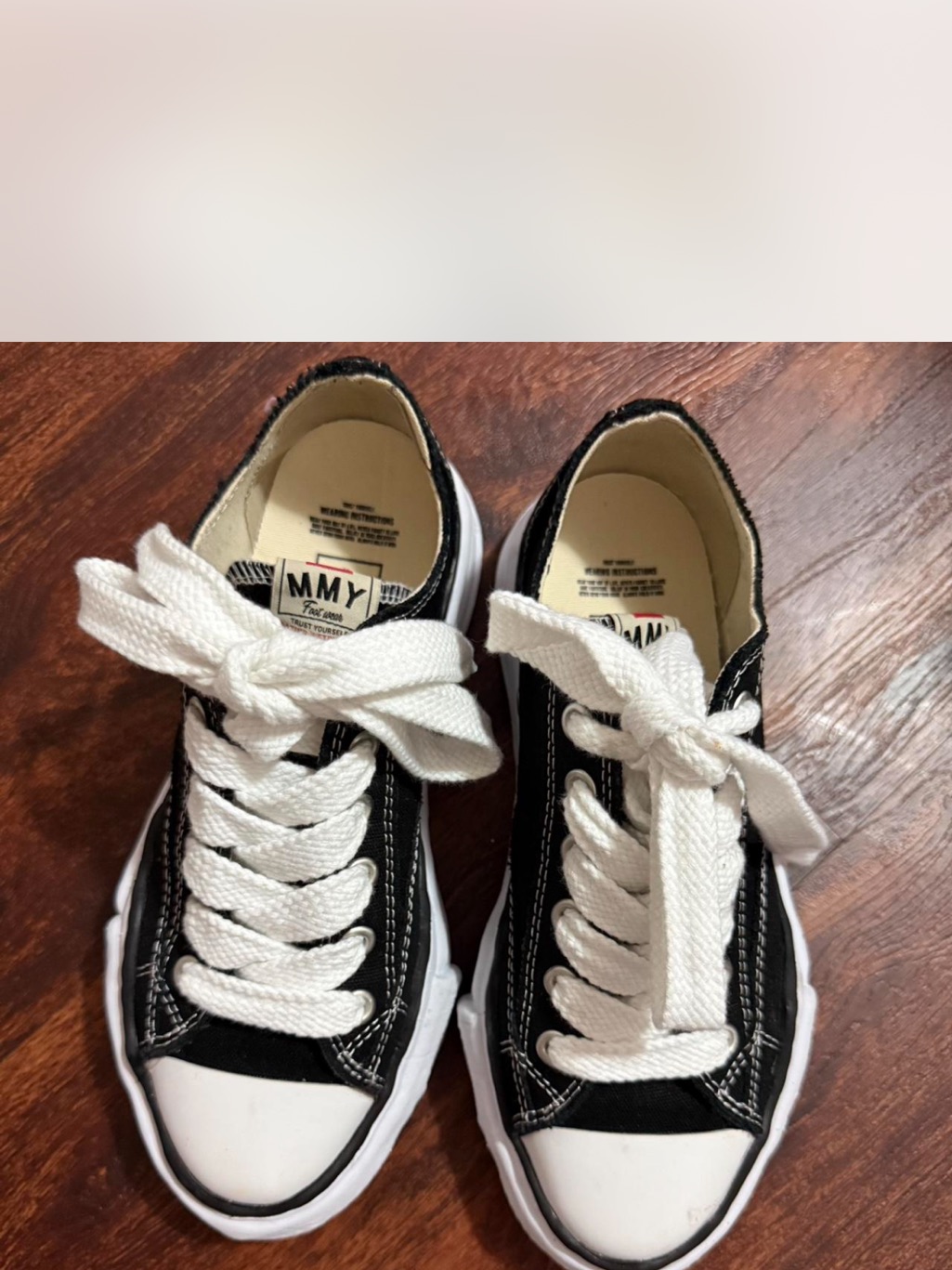 Maison Mihara Yasuhiro Black And White Low-Top Sneakers
